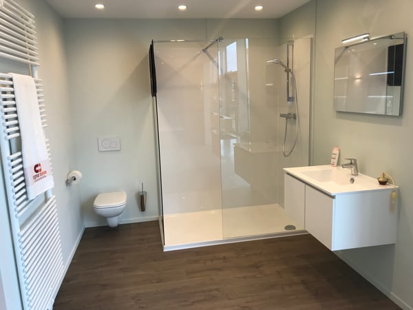 goedkope badkamer vloer